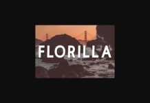 Florilla Font Poster 1