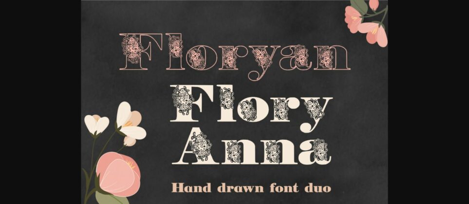 Floryan & FloryAnna Font Poster 4