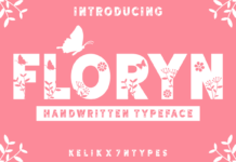 Floryn Font Poster 1