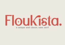 Floukista Font Poster 1