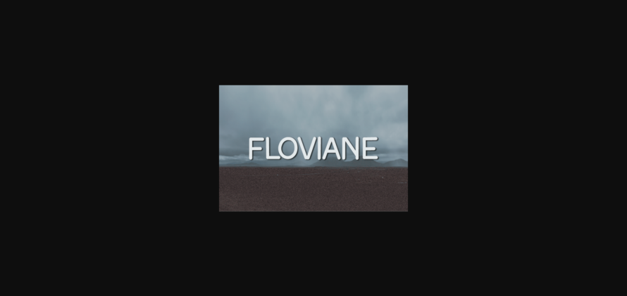 Floviane Font Poster 3