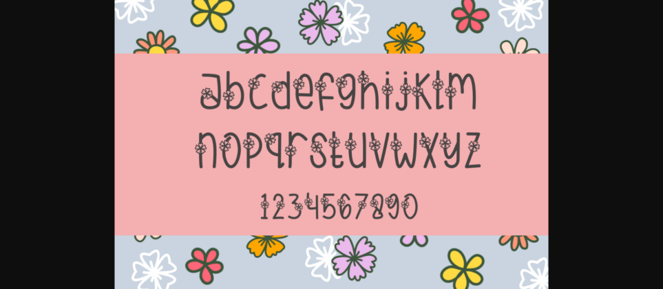 Flowa Font Poster 5