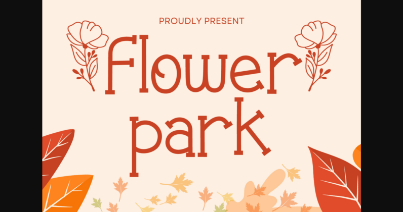 Flower Park Poster 3