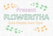 Floweritha Font Poster 1