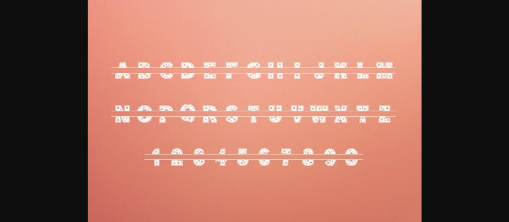 Flowers Monogram Font Poster 7