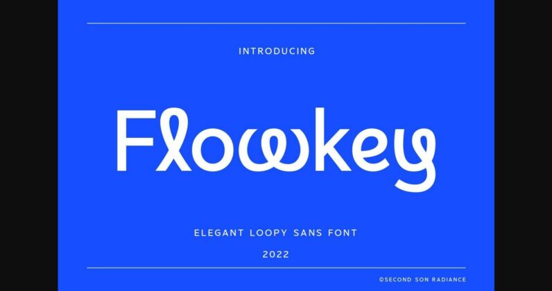 Flowkey Font Poster 3