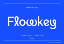 Flowkey Font Poster 1