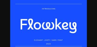 Flowkey Font Poster 1