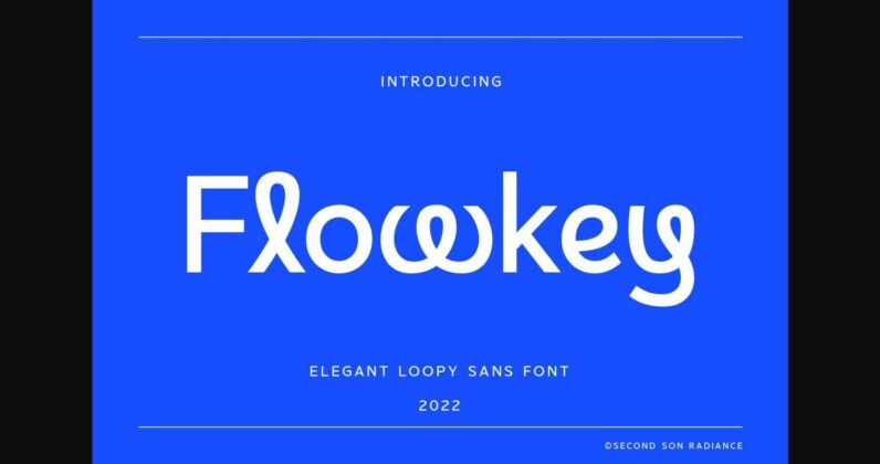 Flowkey Font Poster 1