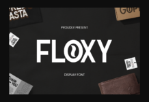Floxy Font Poster 1