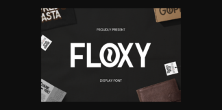 Floxy Font Poster 1