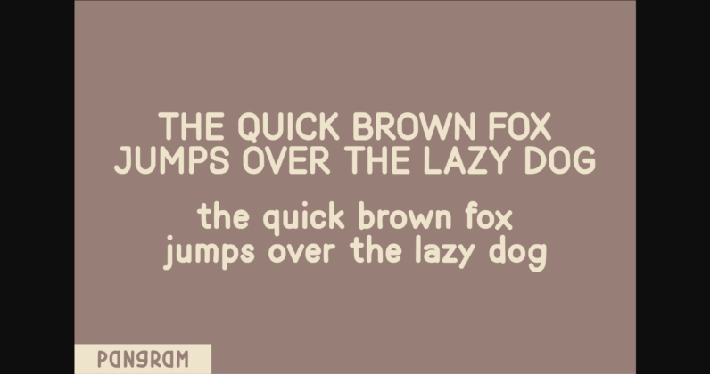 Fluffy Font Poster 6