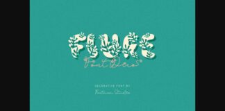 Flure Font Poster 1