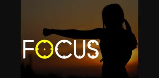 Focus Font Poster 1