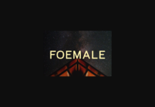 Foemale Font Poster 1