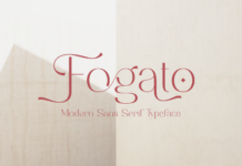 Fogato Font Poster 1