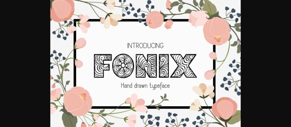 Fonix Font Poster 1