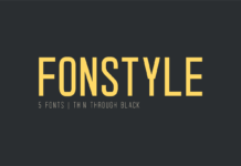 Fonstyle Font Poster 1