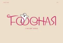 Fooghasi Font Fooghasi Font Poster 1