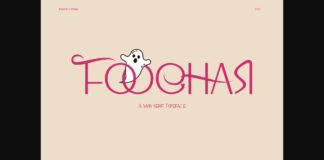 Fooghasi Font Poster 1