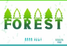 Forest Font Poster 1