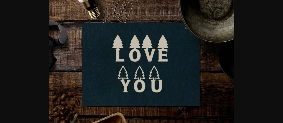 Forest Font Poster 10