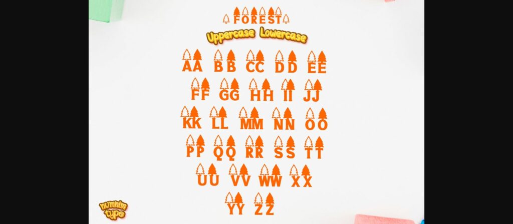Forest Font Poster 11