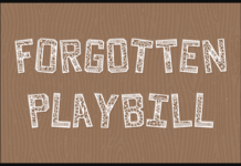 Forgotten Playbill Font Poster 1