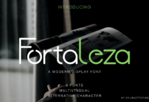 Fortaleza Font Poster 1