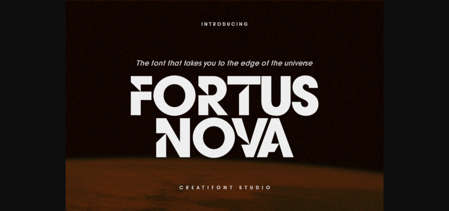 Fortusnova Font Poster 3