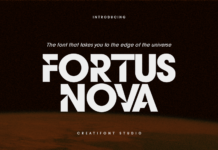 Fortusnova Font Poster 1