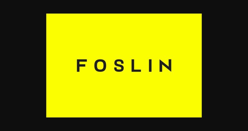 Foslin Font Poster 3