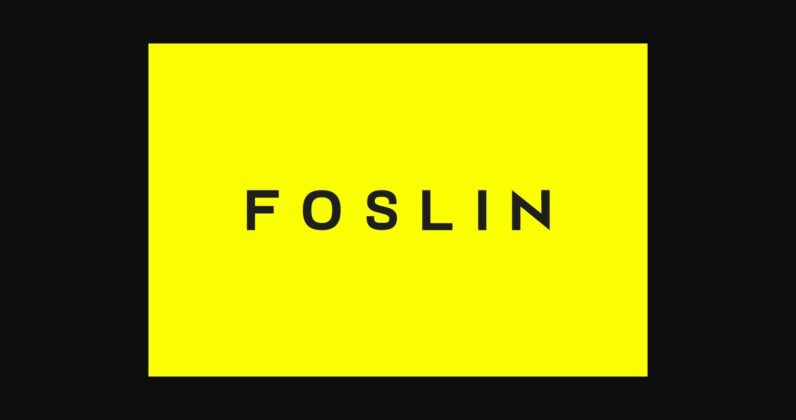 Foslin Font Poster 1