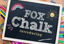 Fox Chalk Poster 1