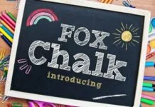Fox Chalk Font Fox Chalk Font