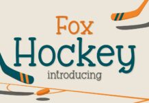 Fox Hockey Poster 1