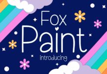 Fox Paint Poster 1