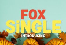 Fox Single Font Poster 1