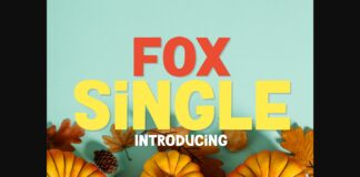 Fox Single Font Poster 1