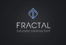 Fractal Font Poster 1