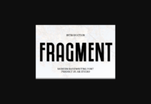 Fragment Font Poster 1