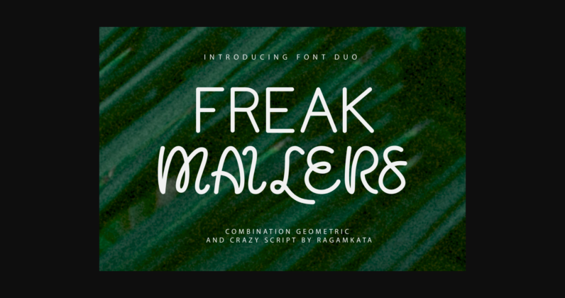 Freak Mailers Font Poster 3