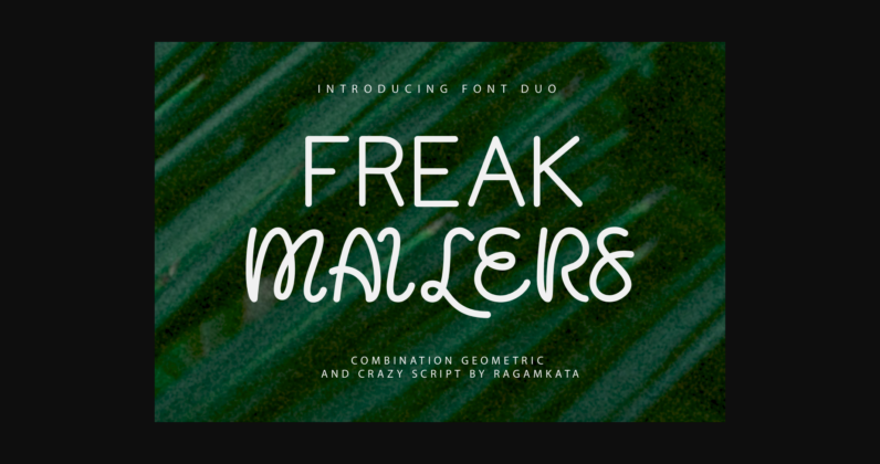 Freak Mailers Font Poster 1