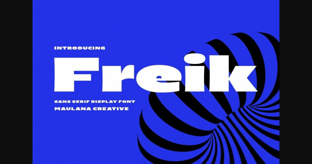 Freik  Font Poster 3