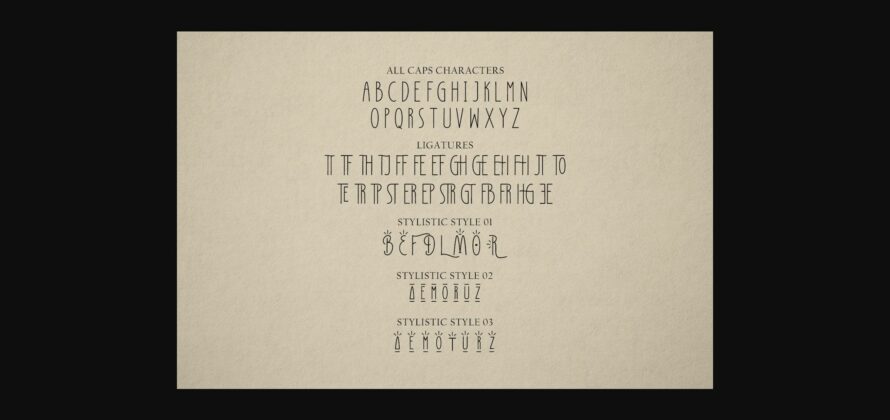 Frend Strep Font Poster 2