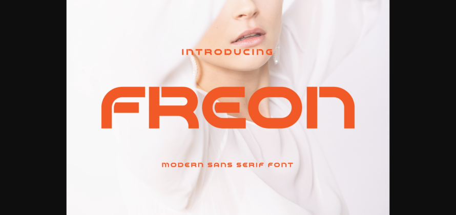 Freon Font Poster 3