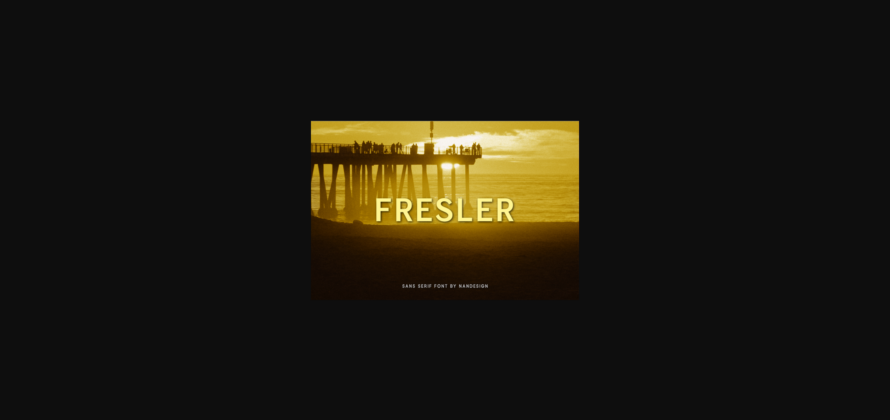 Fresler Font Poster 3