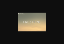 Frezyline Font Poster 1