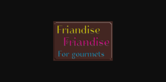 Friandise Font Poster 1