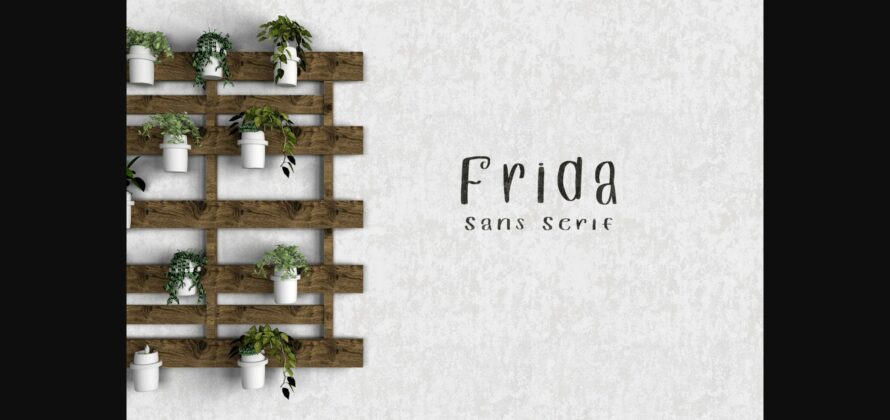 Frida Font Poster 3